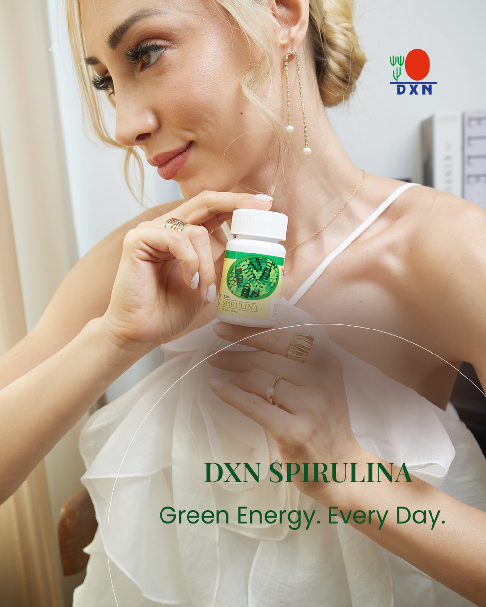 DXN Премиум Пакет „Виталност“ Спирулина 500 таблетки + Рейши Гано 90 капсули