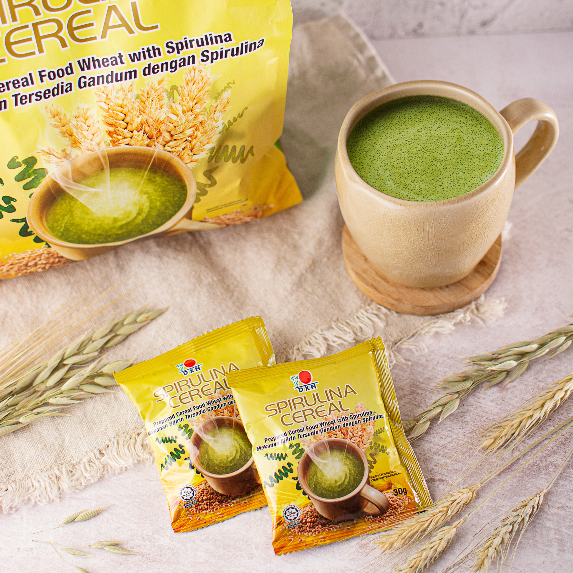 DXN Пълен пакет → Спирулина + Зърнена закуска