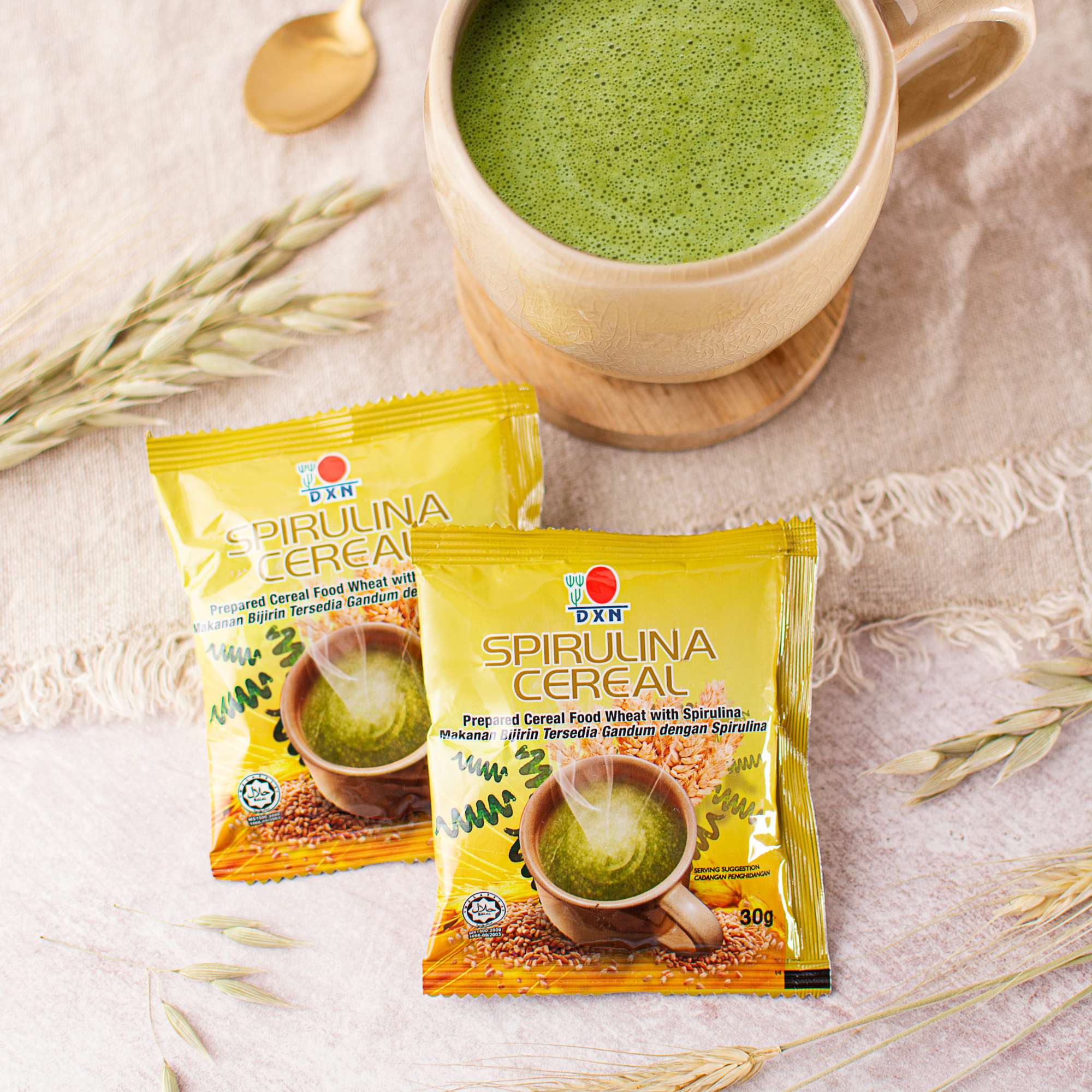 DXN Пълен пакет → Спирулина + Зърнена закуска