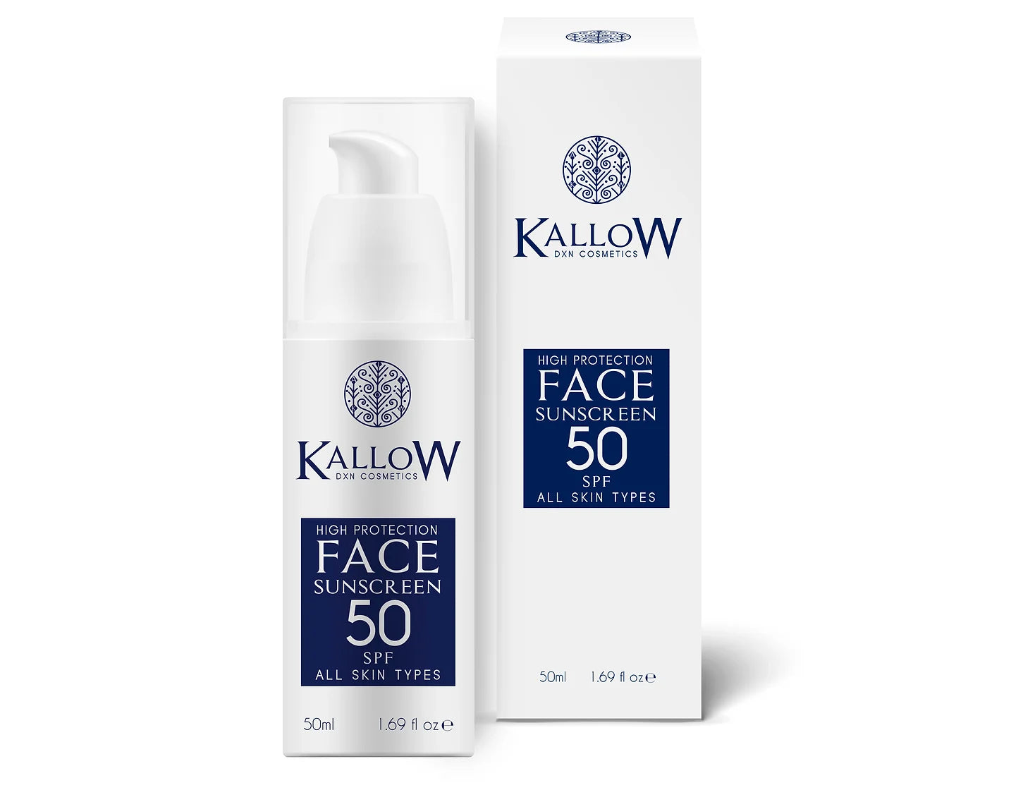 DXN Kallow –  SPF 50+ Слънцезащитен крем за лице (33,75 euro)